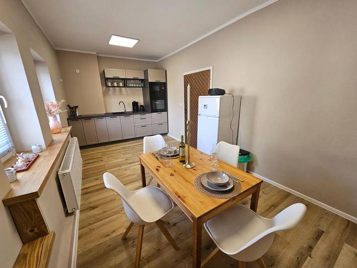 Ferienwohnung für 5 Personen, mit Terrasse und Garten sowie Ausblick in Kottmar