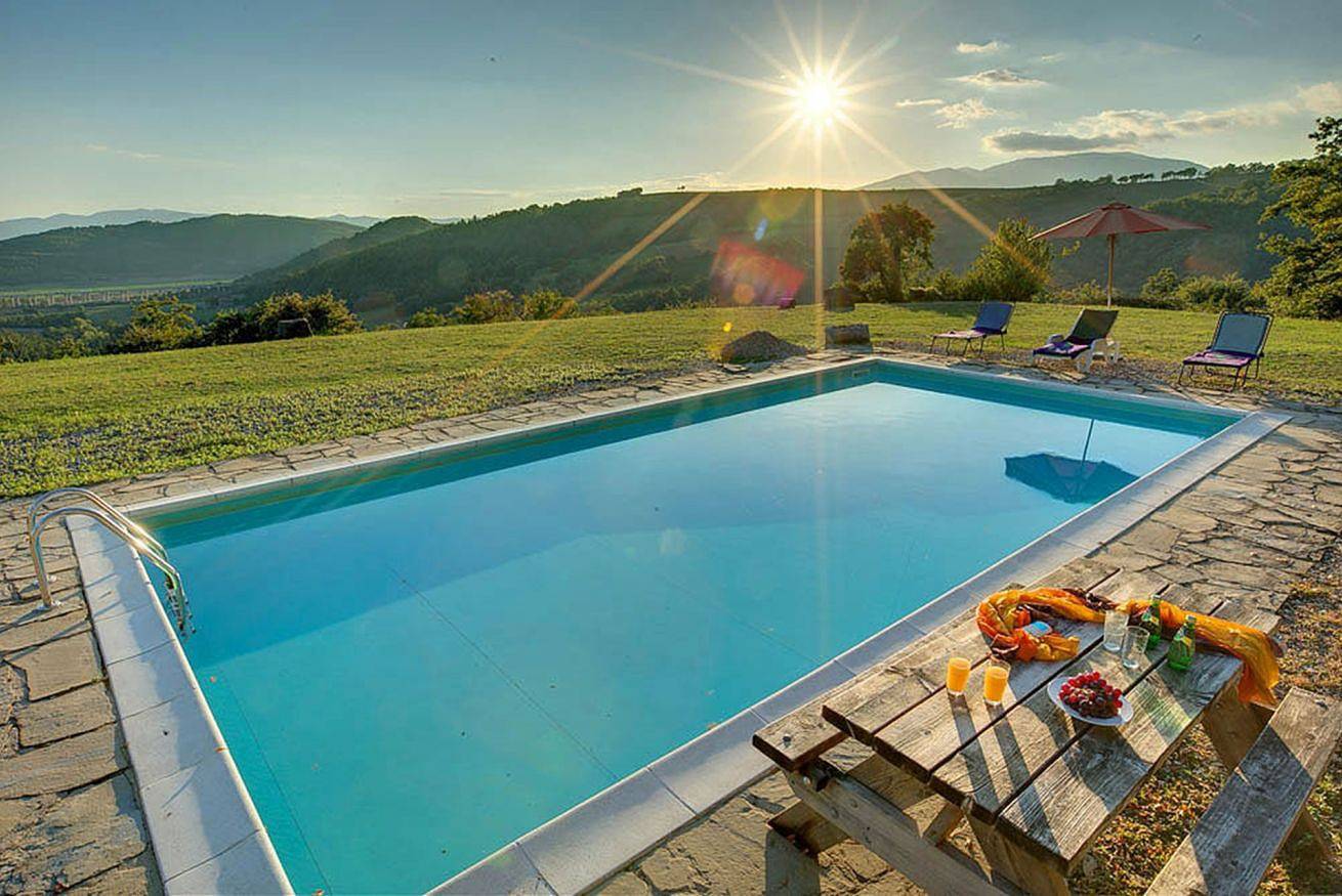 Villa für 8 Personen mit Garten in Pieve Santo Stefano, Valtiberina