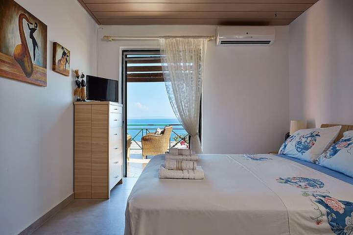 Luxuriöse Villa in Apostolata 5 ★ Resort, 3Br, Meerblick, kostenlose Parkplätze! in Kefalonia