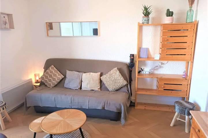 Appartement entier, Studio Cabine 6 Pers, Balcon, Proche Pistes - Saint-Lary-Soulan in Saint-Lary-Soulan, Parc national des Pyrénées
