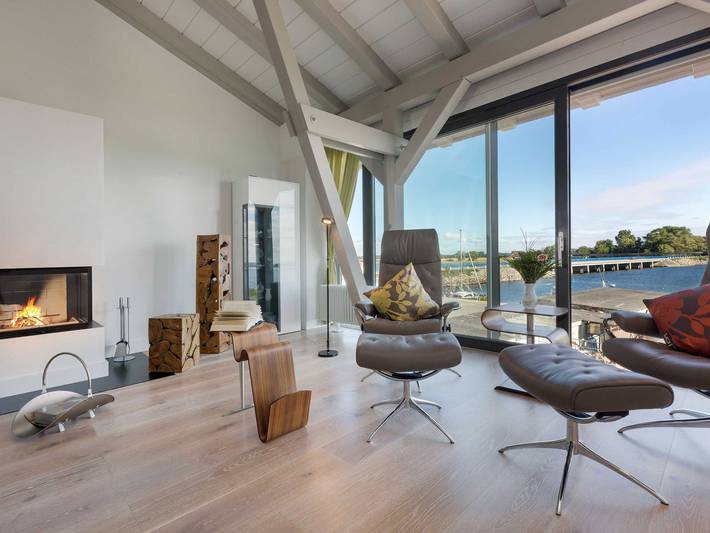 Ferienhaus für 5 Personen, mit Balkon und Sauna sowie Ausblick in Ummanz