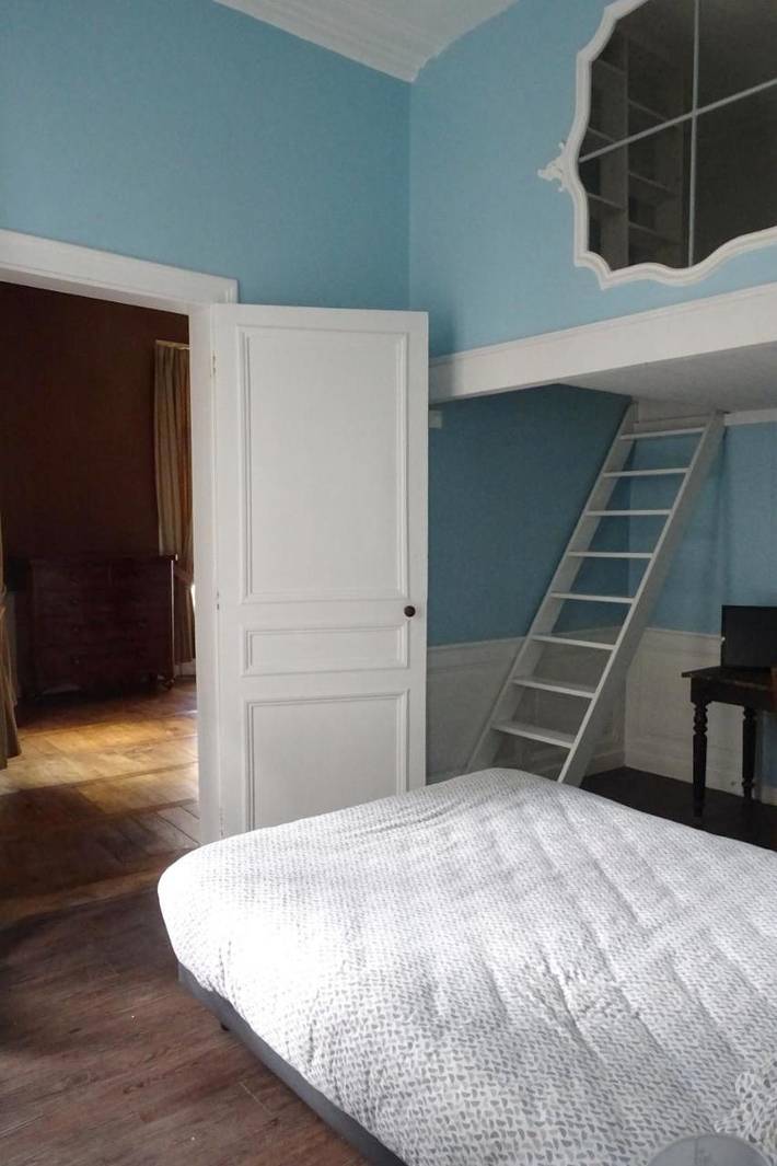 Chambre d’hôte pour 3 personnes, avec Balcon et Vue à Betton