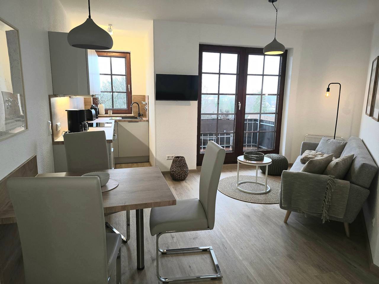 Ganze Wohnung, Apartment Bergliebe - mit Aussicht & Sauna in Bad Sachsa, Harzvorland