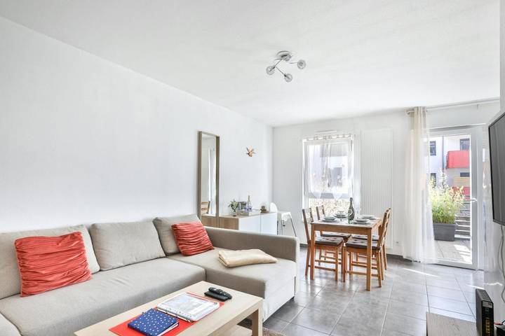Appartement de vacances pour 4 personnes, avec Balcon et Terrasse