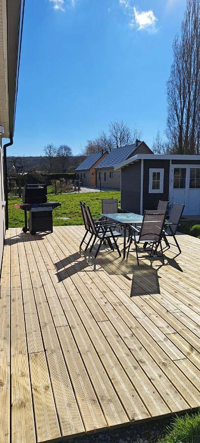 Location de vacances pour 6 personnes, avec vue et jardin, animaux acceptés à Conteville - 4