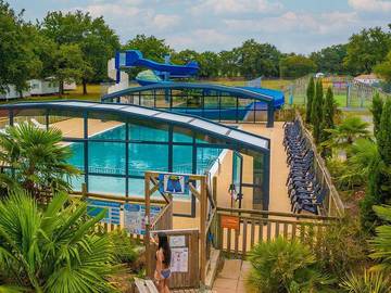 Camping für 4 Personen, mit Kinderpool im Loire-Tal