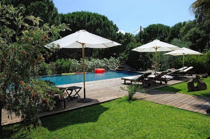 Hochstehende *** Villa mit beheiztem Pool, in der Nähe der Innenstadt in Porto-Vecchio, Sartène und Umgebung