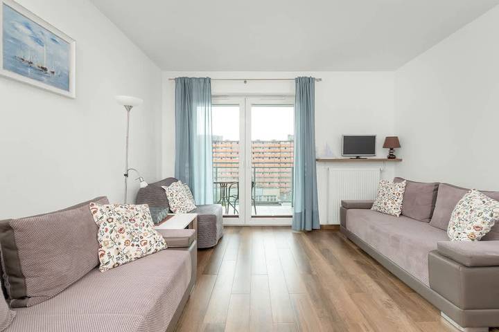 Apartament wakacyjny dla 4 osób w Przymorze