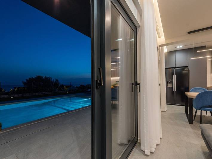 Ferienhaus für 8 Personen, mit Terrasse und Garten sowie Sauna, mit Haustier in Novalja - 3