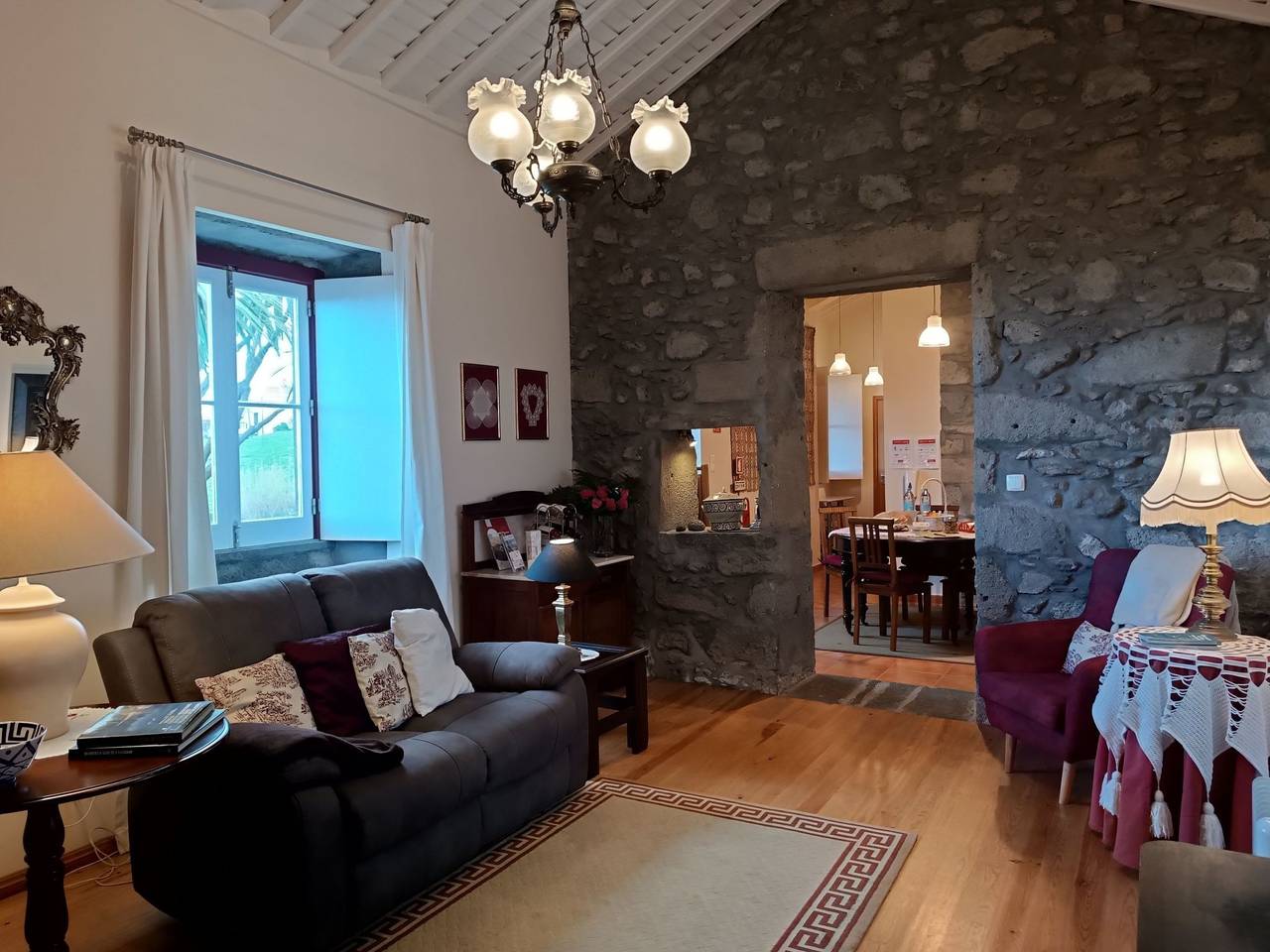 Casa da Fonte - Historisches Steinhaus auf den A in São Miguel Island, São Miguel