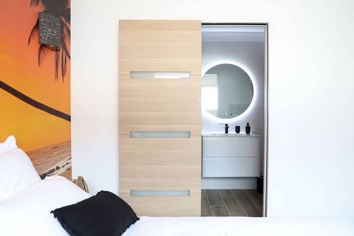 Ganze Wohnung, Apartment-1 Terracotta avec Sauna-Eigenes Badezimmer in Pirou, Coutances und Umgebung