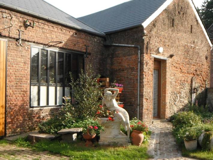 Gîte pour 4 personnes, avec terrasse et jardin dans le Nord-Pas-de-Calais