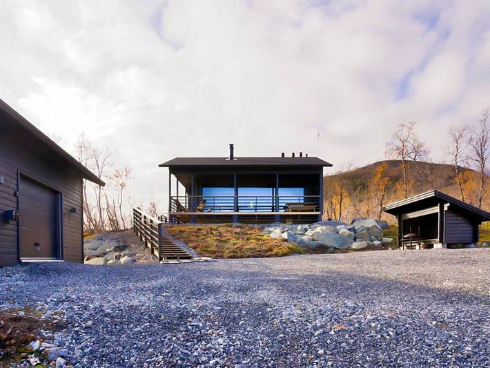 Saanan lumous in Lappland