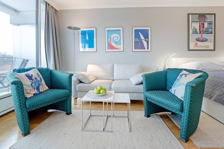 Ferienwohnung für 2 Personen, mit Sauna und Balkon, kinderfreundlich in Timmendorfer Strand