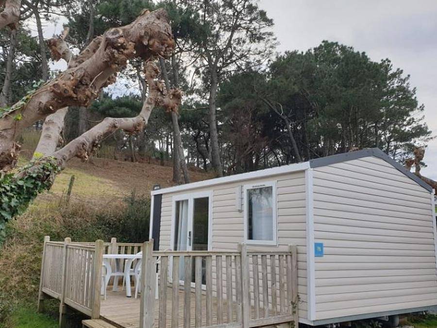 Camping Paradis - La Ferme Erromardie - Mobilheim 2 personen - Mendia in Saint-Jean-de-Luz, Bayonne und Umgebung