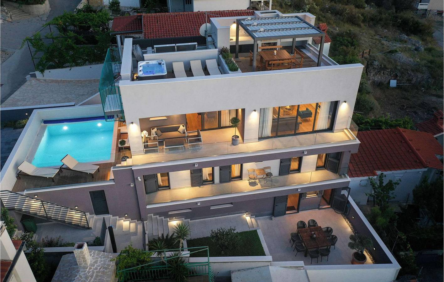 Hus för 8 Personer med bastu in Ražanj, Šibenik-Knin guovlu
