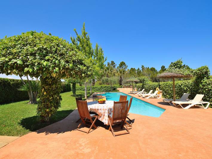 Villa mit Pool und Klima - 6 Pers. in Ariany, Mallorca Inselmitte
