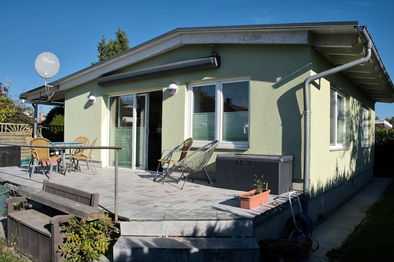 Bungalow Haffblick in Neeberg, Krummin