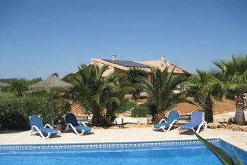 Finca mit Whirlpool für 6 Personen, mit Whirlpool und Garten in Santanyí