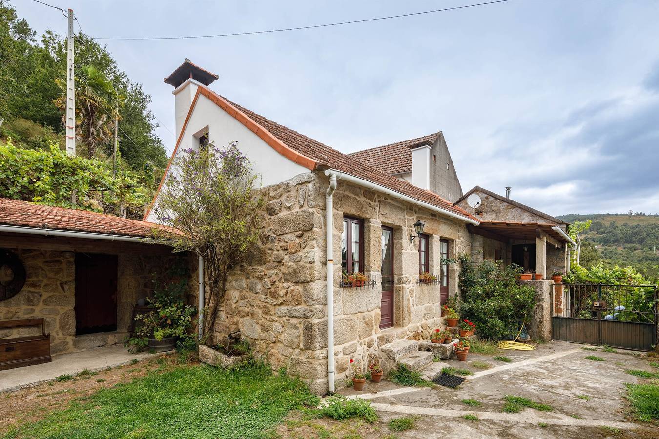 Maison de vacances 'C Vilamide' avec vue sur les montagnes, terrasse privée et Wi-Fi in A Cañiza, Province de Pontevedra