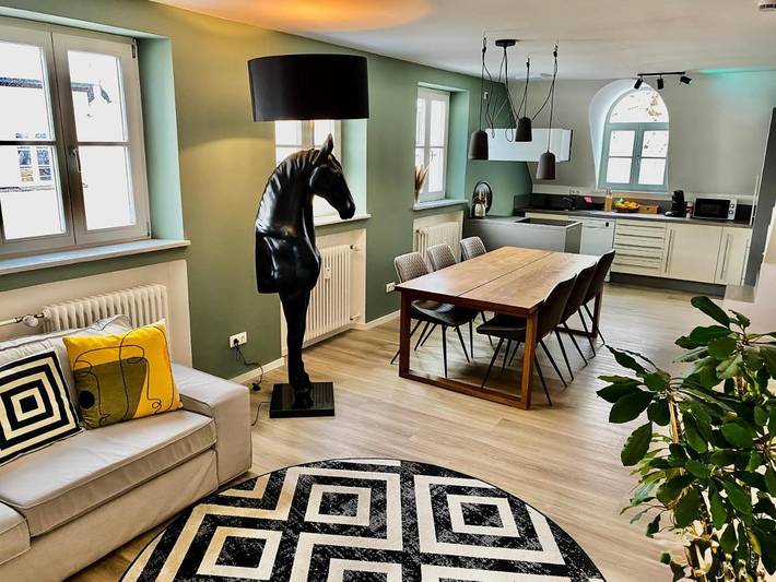 Ferienwohnung für 6 Personen, mit Ausblick in Landshut