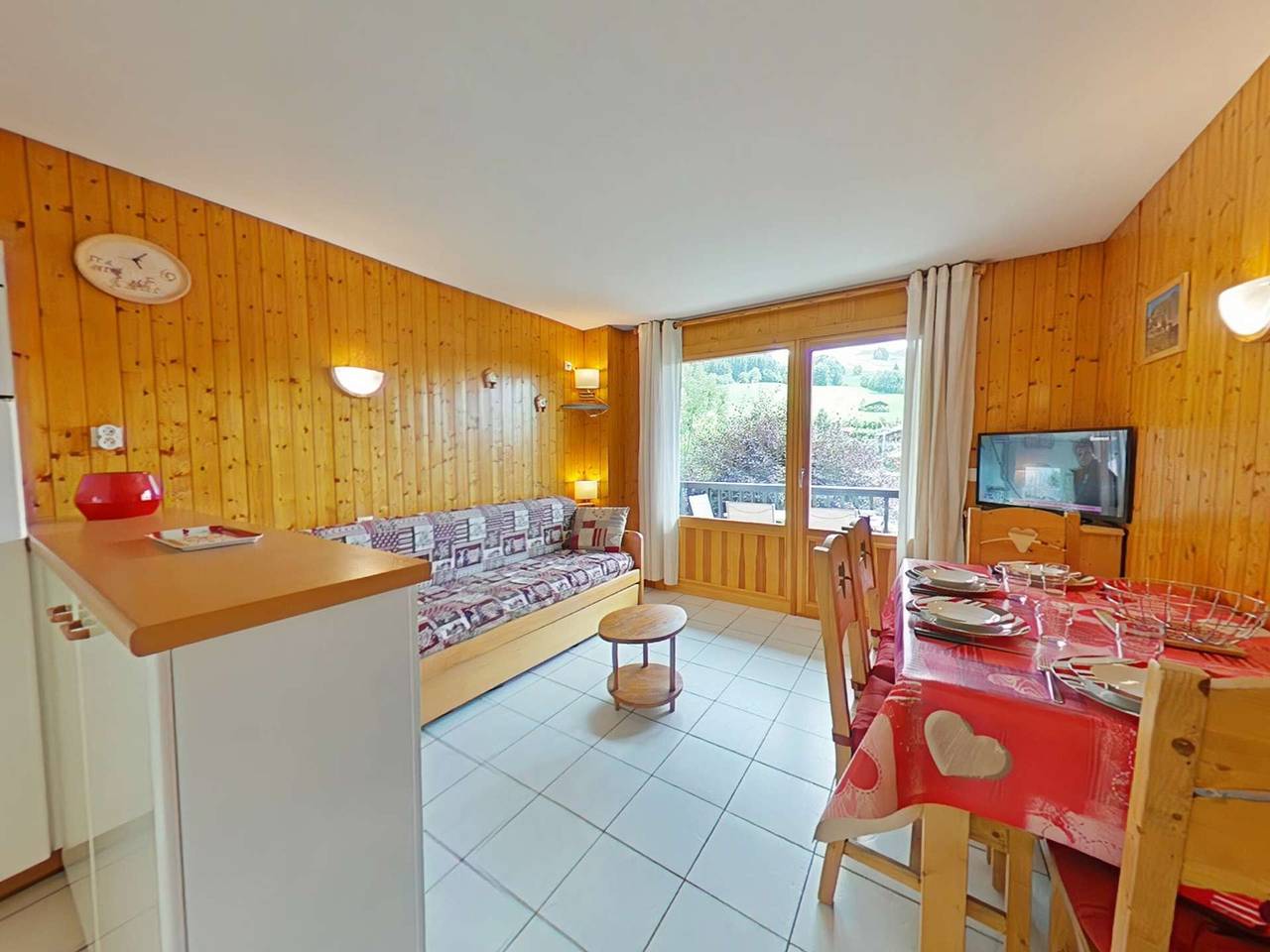 Apartamento entero, Apartamento céntrico, 4 plazas, balcón con vista, cercano a pistas in Chinaillon, Le Grand-Bornand