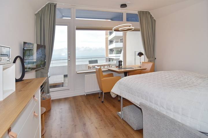Ganze Ferienwohnung, Haus am Meer, Whg. 160, Seeseite 8.Og in Westerland, Sylt (Gemeinde)