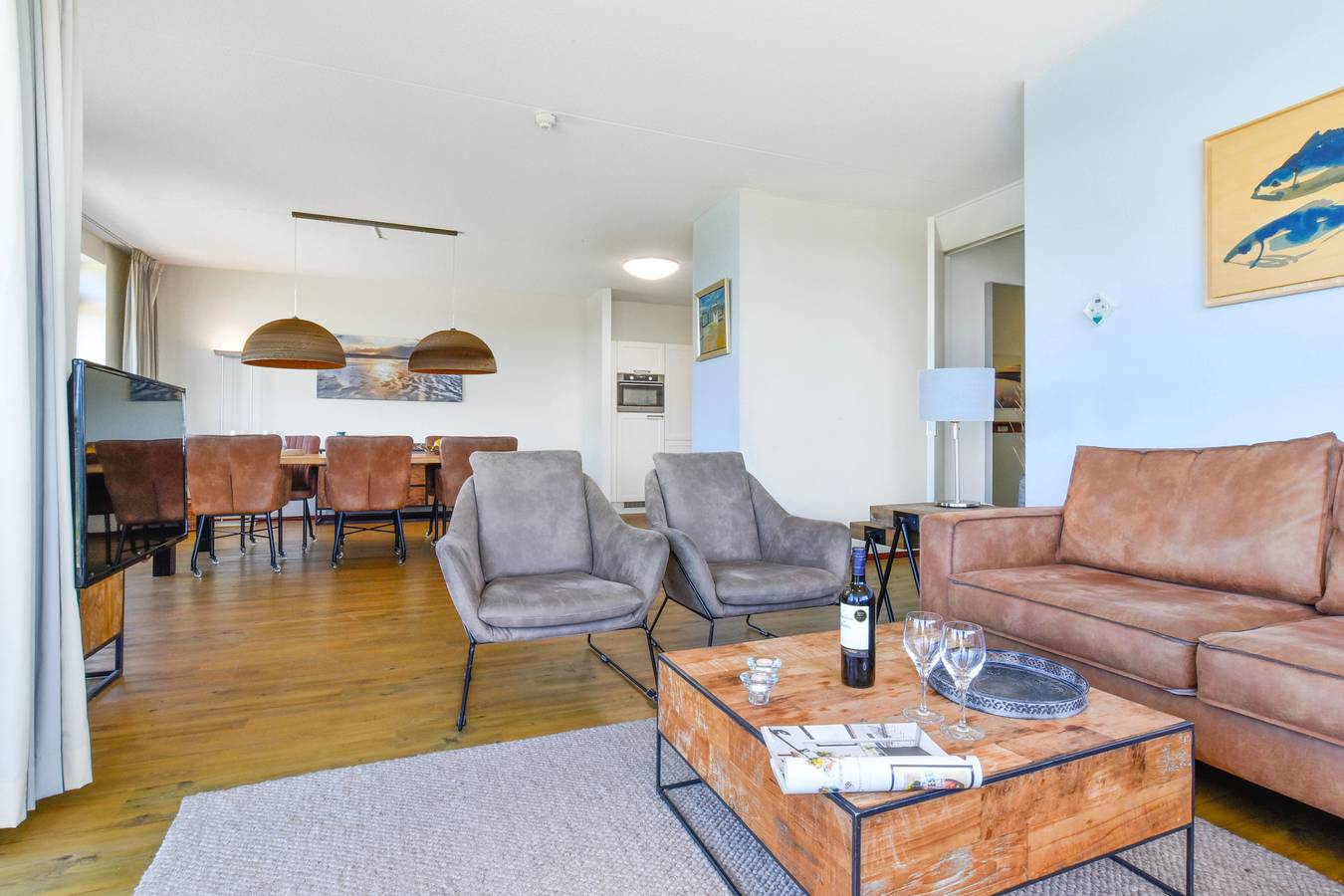 Geheel appartement, Landal Vitamaris — 6-persoons appartement in Schiermonnikoog, Nederlandse waddeneilanden