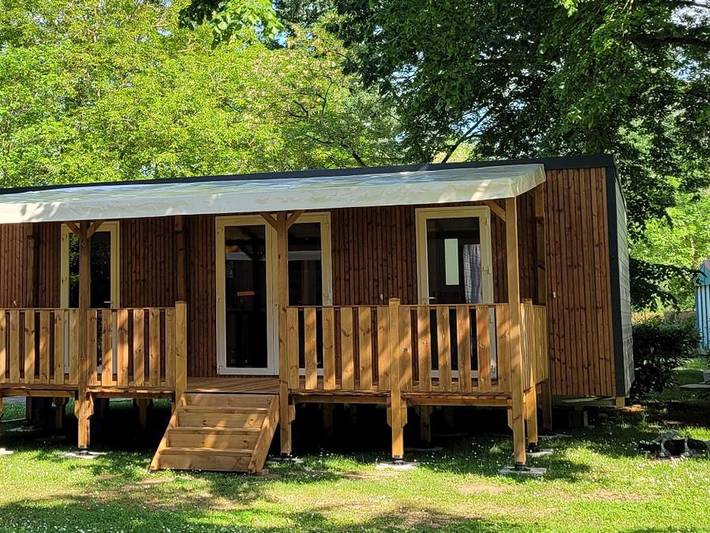 Studio entier, Camping Portes d'Ariège - Studio 2 personnes - Studiotel premium in Pamiers, Ariège