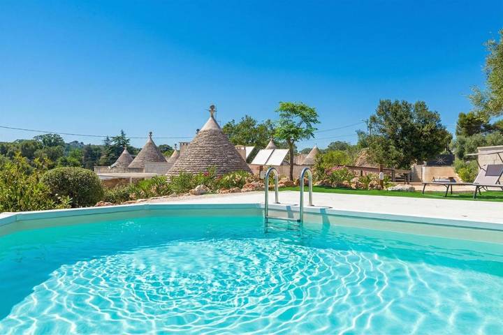 Maison de vacances pour 5 personnes, avec Piscine à San Marco (Bari)