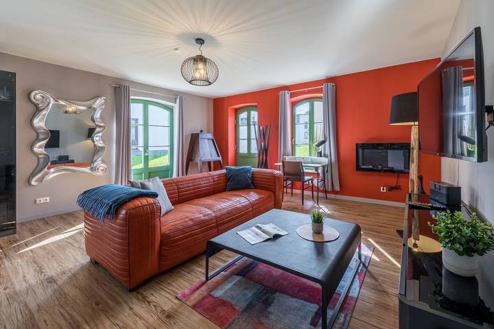 Ferienwohnung für 2 Personen, mit Terrasse in Klink