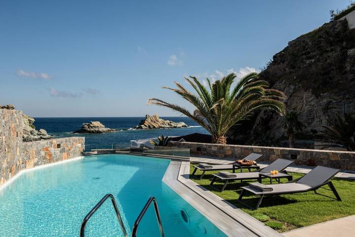 Villa für 10 Personen mit Pool in Achlada, Iraklio-Heraklion und Umgebung