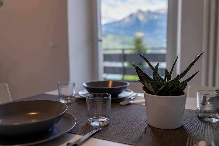 Ganze Wohnung, Ferienwohnung für 6 Personen mit Seeblick in Tenna, Caldonazzosee