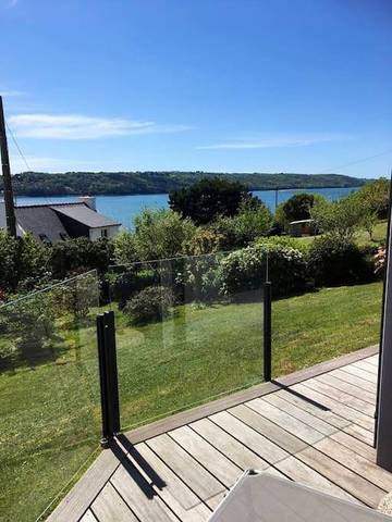 Chambre d’hôte pour 2 personnes, avec terrasse et vue à Hôpital-Camfrout