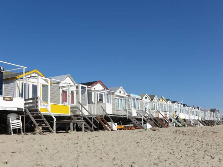 Huisje aan zee voor 2 personen, met terras in Walcheren
