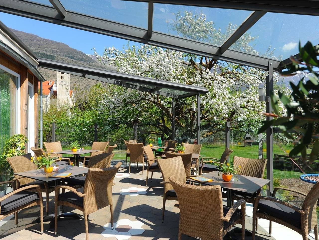 Camping Badlerhof in Laas, Nationalpark Stilfser Joch