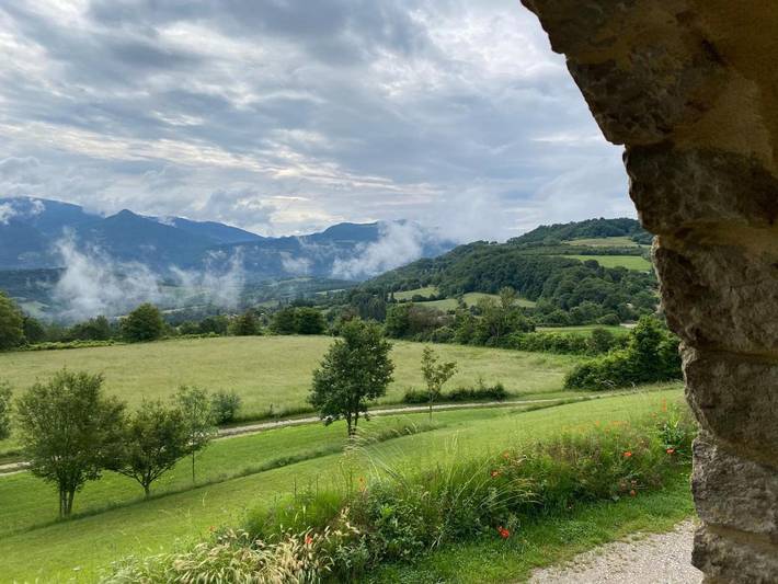 Chambre d’hôte pour 10 personnes, avec vue et jardin dans la Drôme - 3