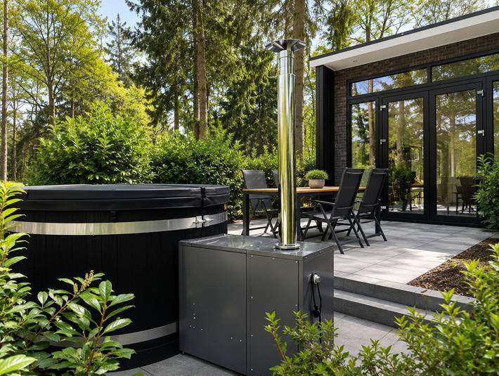Vakantiepark De Rimboe en Woeste Hoogte — Heidehoeve | Hottub | 4 Pers. in Veluwe