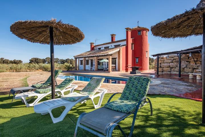 Location de vacances pour 8 personnes, avec jardin, animaux acceptés à Ronda