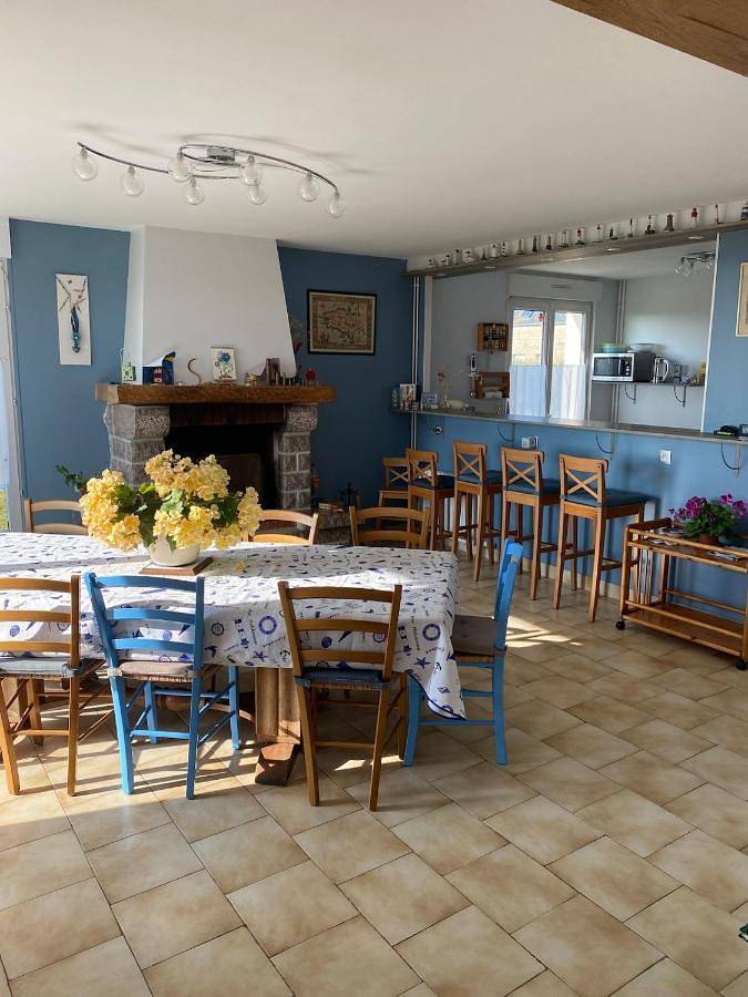 Location de vacances pour 9 personnes, avec vue et jardin, animaux acceptés à Montfarville - 2