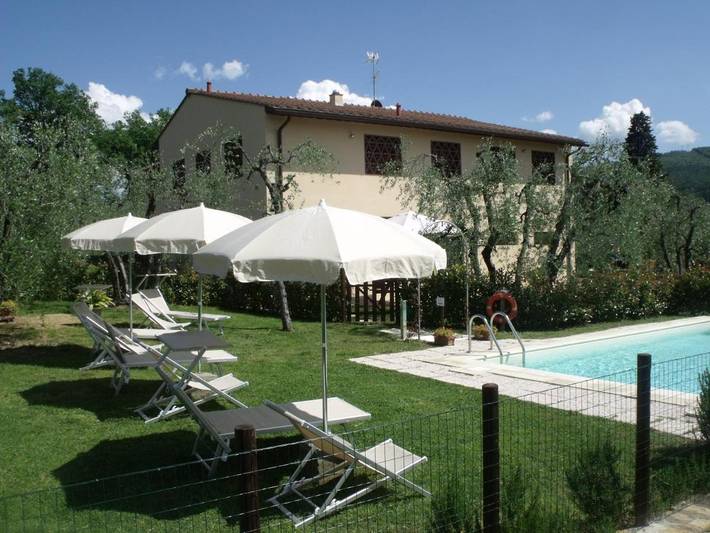 Location de vacances pour 2 personnes, avec jardin et piscine à Fiesole