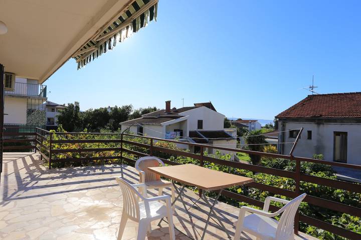 Ferienwohnung für 6 Personen, mit Balkon/Terrasse