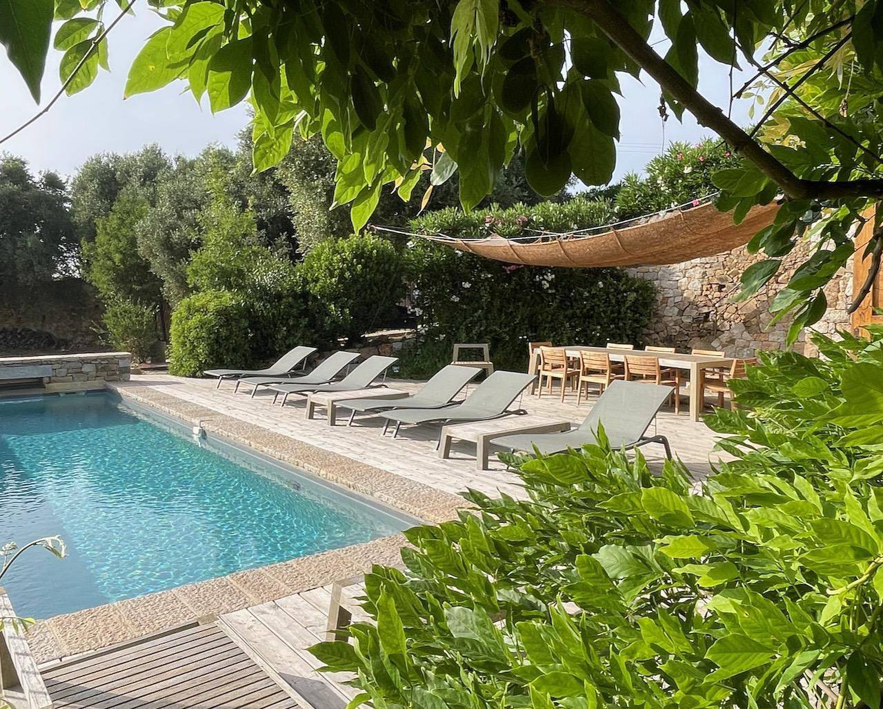 A Casa Bianca in Pigna (Córcega), Region de Calvi