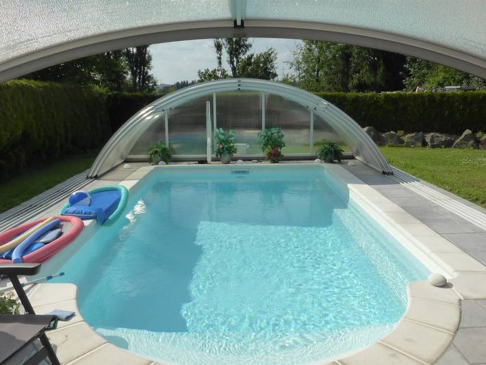 Ferienwohnung für 4 Personen, mit Balkon und Pool in Wangen im Allgäu