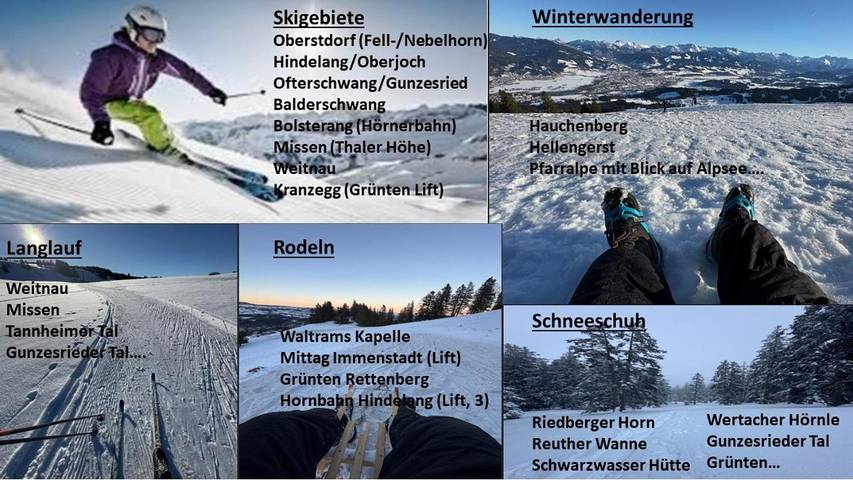 Ferienwohnung für 6 Personen, mit Garten und Ausblick in Weitnau - 3