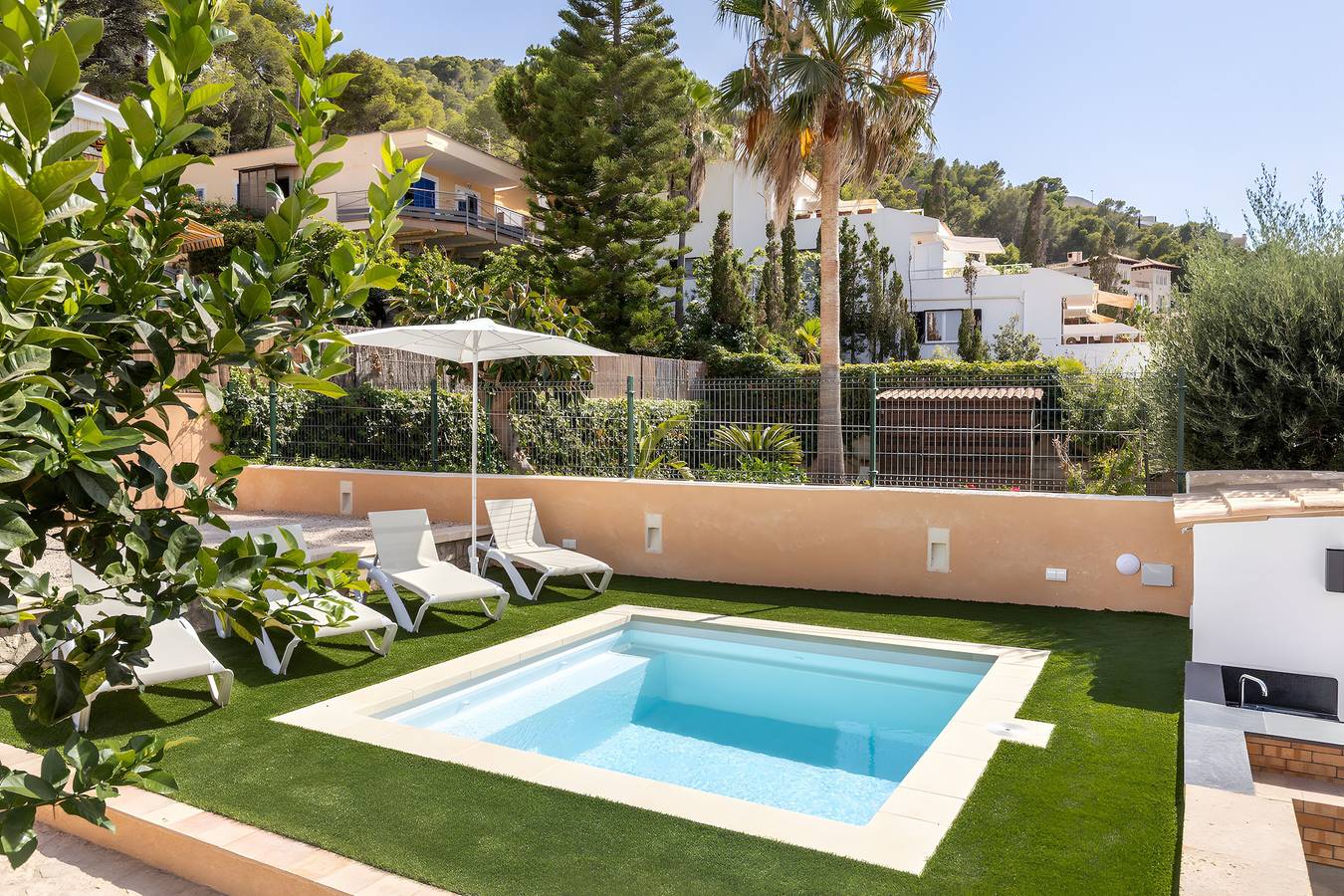 Casa vacanze 'Ca Ne Margalide . Andratx' con vista mare, Wi-Fi e aria condizionata in Port d'Andratx, Andratx