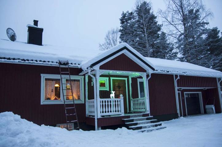 Landhaus für 6 Personen, mit Whirlpool und Sauna sowie Garten in Lappland (Schweden) - 2