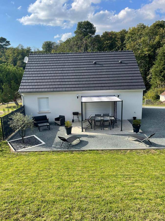 Maison de vacances pour 6 personnes, avec jardin et vue
