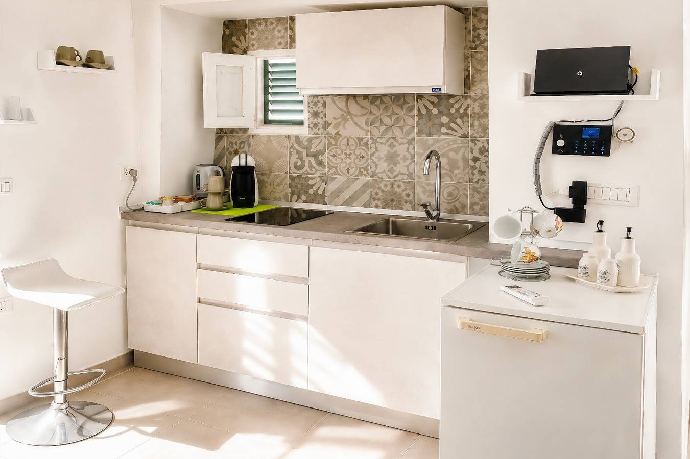 Ganze Wohnung, Apartment „Venti Nodi“ mit Balkon, Wlan und Klimaanlage in Vieste, Gargano