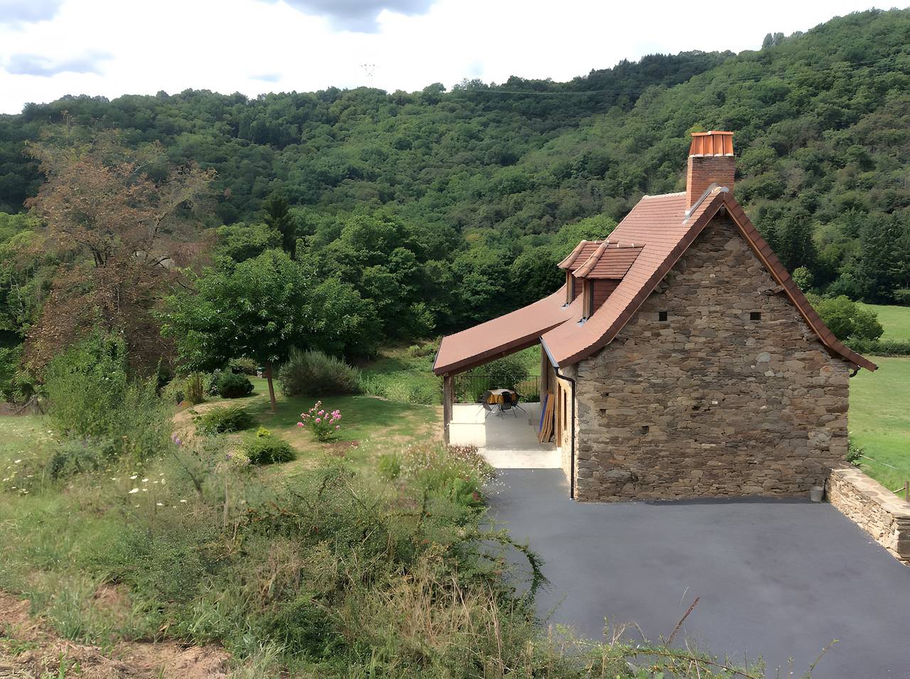 Maison de vacances « Maison Au Calme » avec terrasse privée et jardin privé in Cahus, Lot